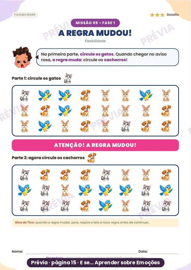 Missão A regra mudou!