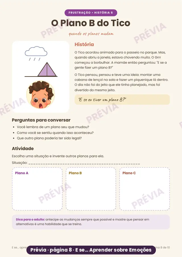 História O Plano B do Tico