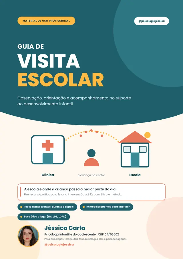 Capa do Guia de Visita Escolar